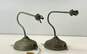 Antique Night Lamps Set of 2 Little Beauty Metal Wall Lamps image number 4