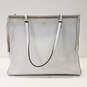 Vince Camuto Litzy Glacier Gray Leather Tote Bag image number 1