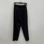 H&M Womens Black Pleated Slash Pocket Straight Leg Dress Pants Size 6 image number 2