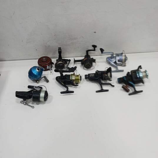 Buy the Lot Of 9 Assorted Fishing Reels