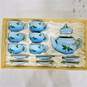 Vintage Da Hou Taiwon 13 Piece Flower Tea Set IOB image number 3