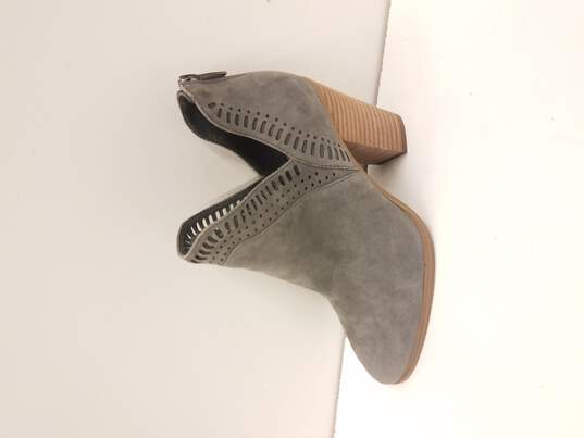Vince Camuto Gray Suede Bootie Size 6.5 image number 1