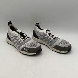 Mens Radius Black White Composite Toe Work Safety Sneaker Shoes Size 10 alternative image