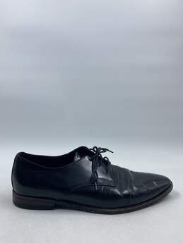Authentic Burberry Black Derby Dress Shoe M 6.5