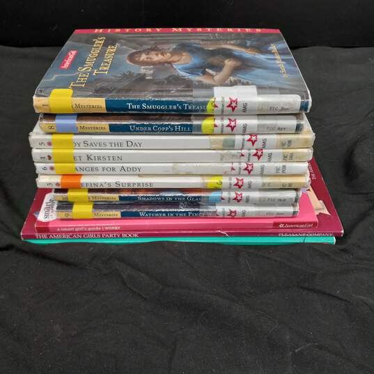 11pc Set of Assorted American Girl Books image number 1
