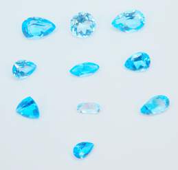 Blue Topaz Variety Loose Gemstones 2.1g