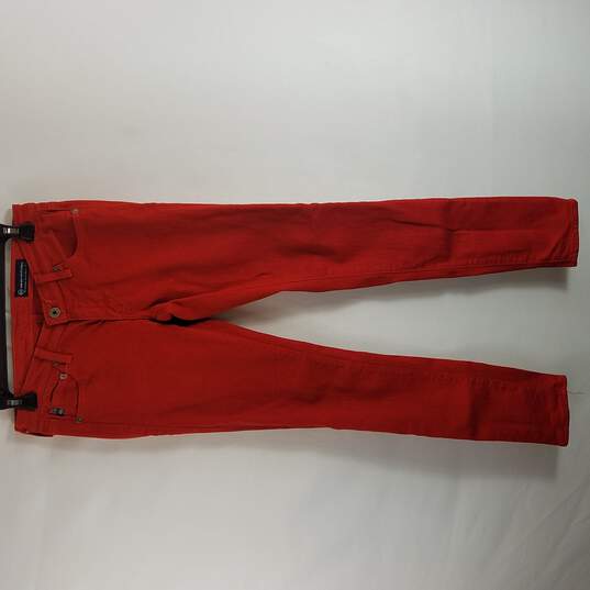 Adriano Goldschmied Women Red Pants Size 27 image number 1