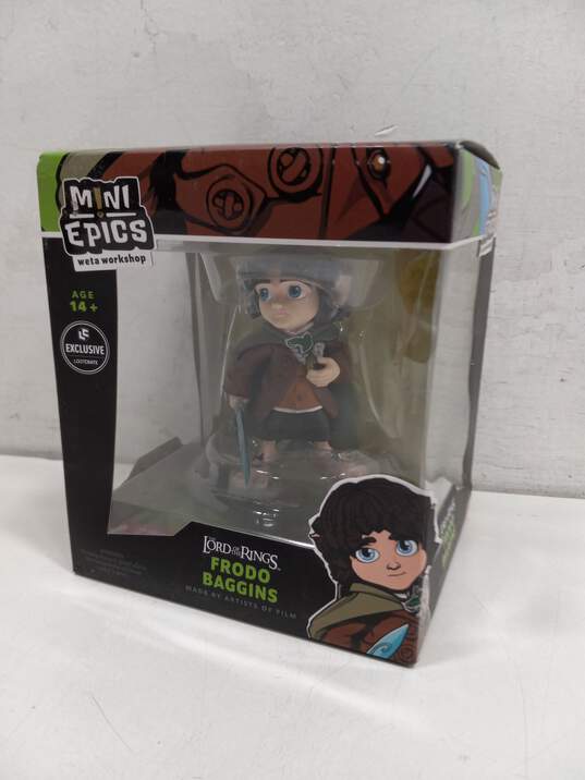 Mini Epics Loot Crate Exclusive Lord of The Rings Frodo Baggins Figure W/Box image number 1