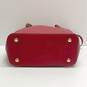 Michael Kors Saffiano Leather Jet Set Tote Red image number 6