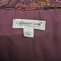 COLDWATER CREEK Plum Paisley Skirt image number 3