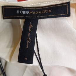 Women’s BCBGMaxazria Silk Woven Dress Sz 0 NWT