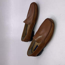 NIB Mens 4985339 Brown Leather Driving Moc Slip-On Loafer Shoes Size 13 M alternative image