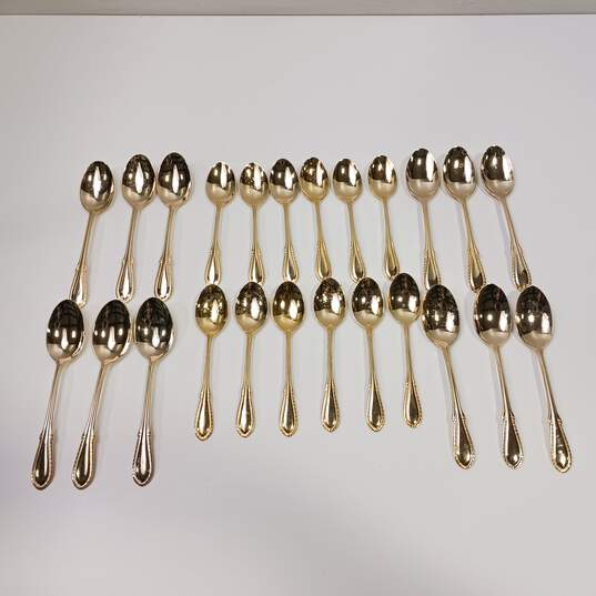 Faberware Gold Cutlery Set in Wooden Case image number 4