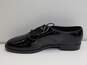 Gateway Formal Footwear Shiny Lace Up Oxford Men's Black Shoes Size 9.5W image number 2
