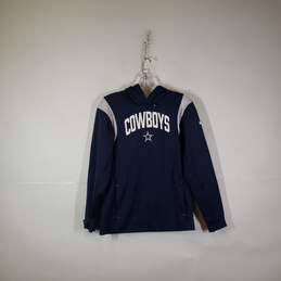 Boys Therma-Fit Dallas Cowboys Football NFL Pullover Hoodie Size Large 14-16