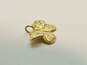Ethereal 10K Yellow Gold Butterfly Pendant Charm 2.3g image number 3
