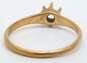 Vintage 9K Yellow Gold Solitaire Ring Setting 1.6g image number 5