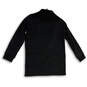 NWT Womens Black Long Sleeve Collared Pockets Button Front Jacket Size XXS image number 3