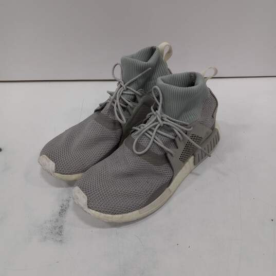Adidas Men's NMD Grey Sneaker, grey Size 12 image number 1
