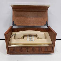 Vintage Designer Box Landline Telephone