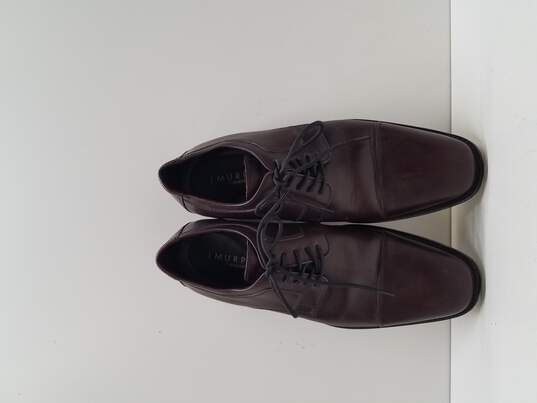J Murphy Burgundy Oxford Dress Shoes Men's Size 9.5 image number 6