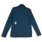 NWT Womens Blue Mock Neck Long Sleeve Pullover T-Shirt Size X-Large image number 2