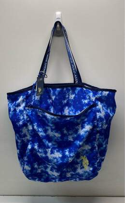 U.S. Polo Assn. Tie-Dye Canvas Tote Bag