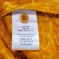 Candies Women Yellow Button Up Sz M NWT image number 5