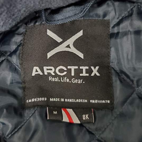 Buy the Arctix MN's Performance Tundra Steel Insulated Teal Hooded Jacket  Size M