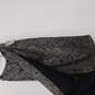 Women's Black/Silver Skirt Size 10 NWT image number 5