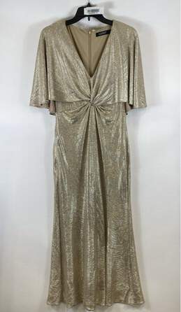 Lauren Ralph Lauren Gold Formal Dress - Size 6