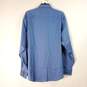 Alfani Men Blue Long Sleeve Button Up Shirt NWT sz L image number 4
