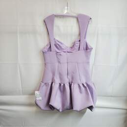 Asos Design Lavender Sleeveless Babydoll Dress WM Size 14 NWT alternative image