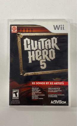 Guitar Hero 5 - Nintendo Wii