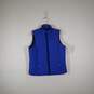 Womens Mock Neck Mid Lenght Sleeveless Full-Zip Quilted Vest Size Medium image number 1