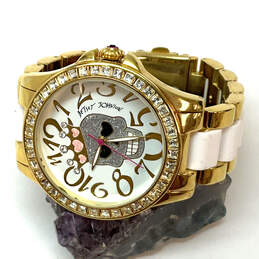 Designer Betsey Johnson BJ00246-05 Stainless Steel Analog Wristwatch