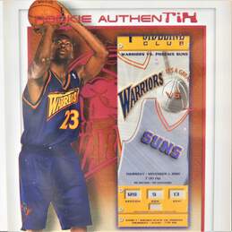 2001-02 Jason Richardson Fleer Authentix Rookie /1250 Golden St Warriors alternative image