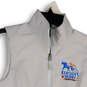 Womens White Kentucky Derby Churchill Downs 147 Full-Zip Vest Size Small image number 3