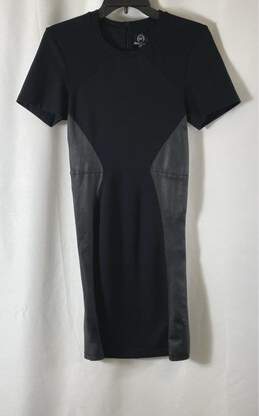 Alexander McQueen Black Bodycon Dress - Size Small