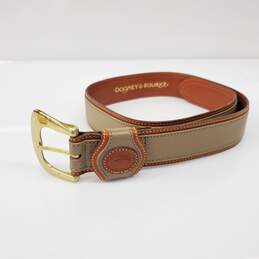 Dooney & Bourke Beige Pebble Leather Belt Size M (30-32)