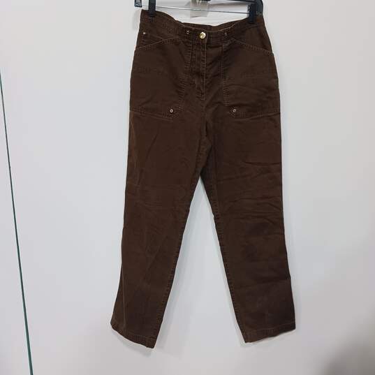 Lauren Ralph Lauren Brown Slacks/Pants Size 6 image number 1