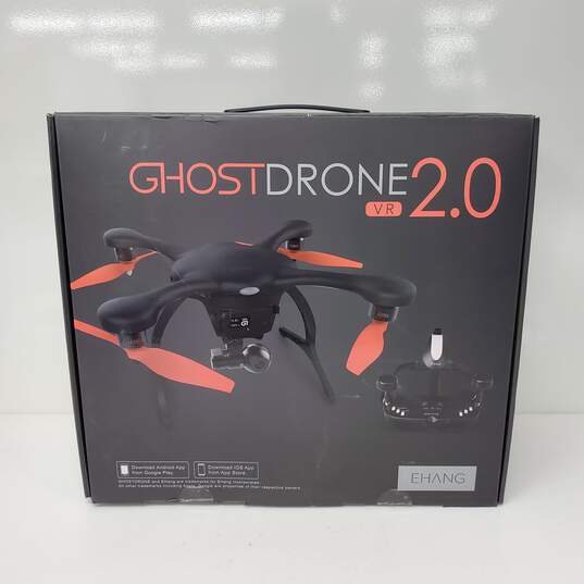 Ehang Ghost V.R. Drone 2.0 w 4K Camera, Accessories & Repair Kit / Untested image number 1