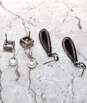 3 Pairs of Sterling Silver Earrings - 14.3g image number 3