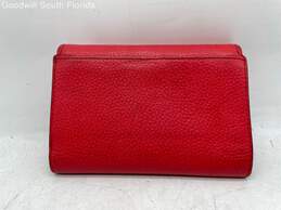 Kate Spade New York Womens Red Leather Wallet alternative image