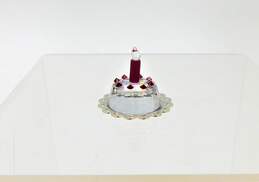 Swarovski HAPPY BIRTHDAY CAKE ON PLATTER