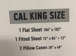 Sheet Value Sheet Set Grey Cal-King Size alternative image