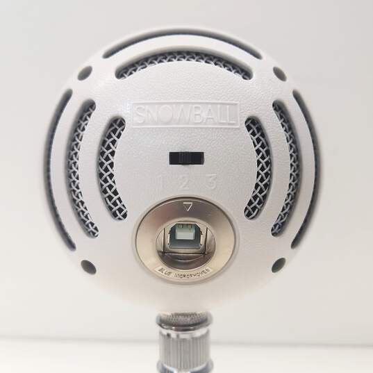 Blue Snowball Microphone White image number 6