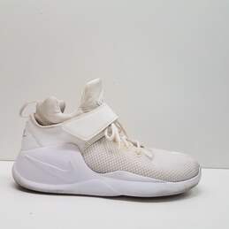 Nike Kwazi Triple White Athletic Shoes Men's Size 9.5