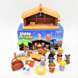 Fisher Price Little People Deluxe Christmas Story Nativity Set IOB