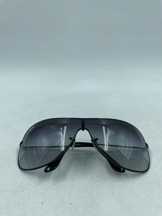 Ray-Ban Black Large Shield Sunglasses image number 1